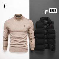 Beige + Black