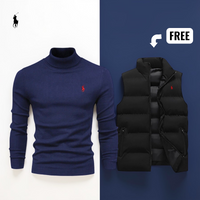 Navy Blue + Black