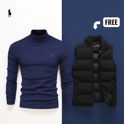 Kingsley RL™ | Knit Gilet + Free Sweater – Clearance Sale