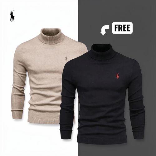 Luxury Roll Neck Sweater RL — 2 for 1 (Clearance)